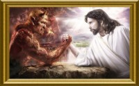 La Lucha contra el mal Jesus y el enemigo