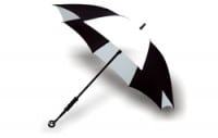 Paraguas Blanco Negro