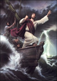 Jesus y la Tempestad