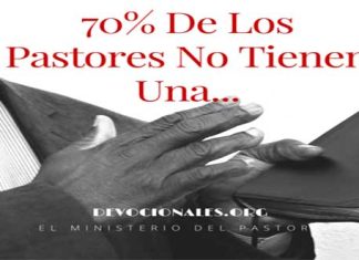 70% De Los Pastores No Tiene Una..