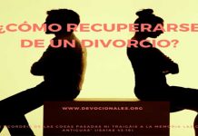 ¿Cómo Recuperarse De Un Divorcio?
